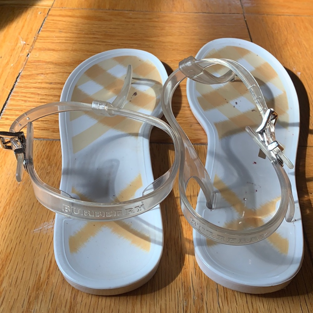 Burberry rubber sandals - Picture 1 of 4